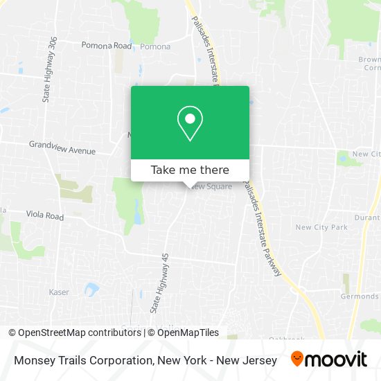 Mapa de Monsey Trails Corporation