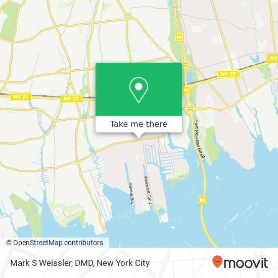 Mapa de Mark S Weissler, DMD, 186 Atlantic Ave