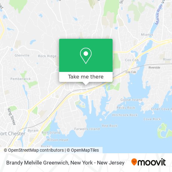 Mapa de Brandy Melville Greenwich