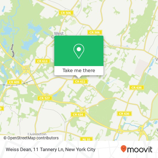 Mapa de Weiss Dean, 11 Tannery Ln