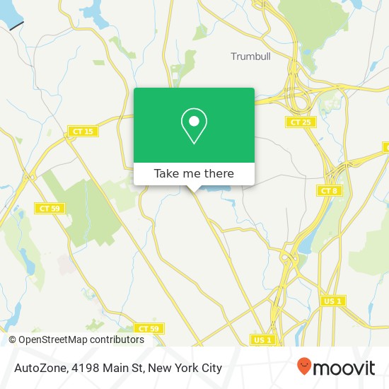 AutoZone, 4198 Main St map