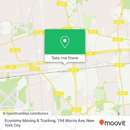 Economy Moving & Trucking, 194 Morris Ave map