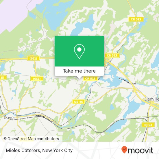 Mapa de Mieles Caterers