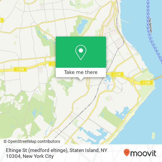 Eltinge St (medford eltinge), Staten Island, NY 10304 map