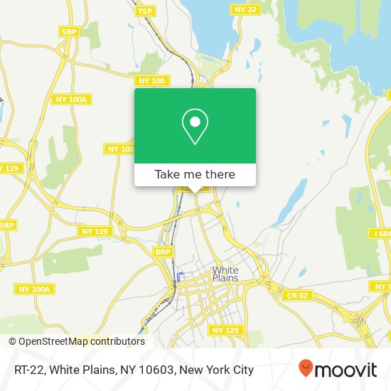 Mapa de RT-22, White Plains, NY 10603