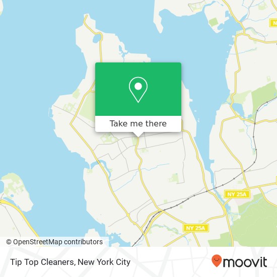 Mapa de Tip Top Cleaners, 699 Middle Neck Rd