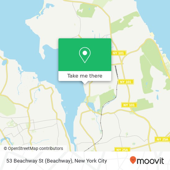 53 Beachway St (Beachway), Port Washington, NY 11050 map