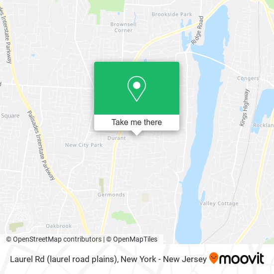 Laurel Rd (laurel road plains) map