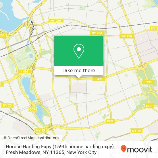 Horace Harding Expy (159th horace harding expy), Fresh Meadows, NY 11365 map