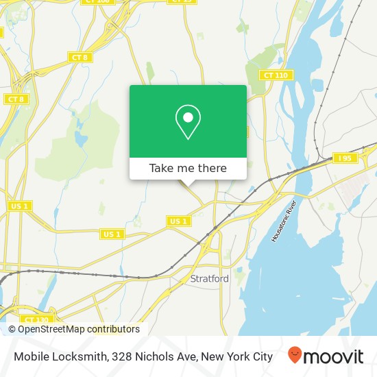 Mapa de Mobile Locksmith, 328 Nichols Ave
