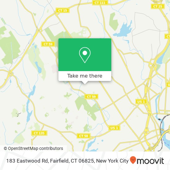 183 Eastwood Rd, Fairfield, CT 06825 map