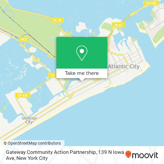 Mapa de Gateway Community Action Partnership, 139 N Iowa Ave