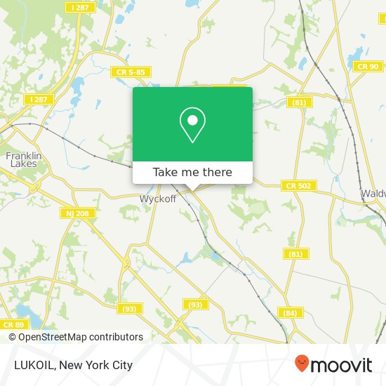 Mapa de LUKOIL, 276 Godwin Ave