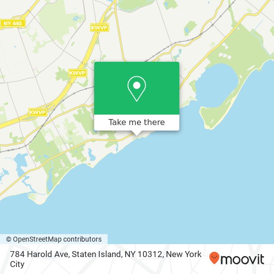 784 Harold Ave, Staten Island, NY 10312 map