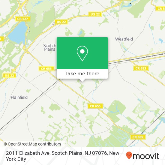 2011 Elizabeth Ave, Scotch Plains, NJ 07076 map