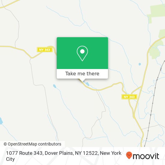 1077 Route 343, Dover Plains, NY 12522 map