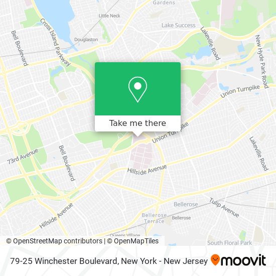 Mapa de 79-25 Winchester Boulevard