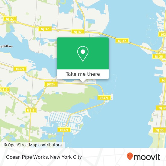 Ocean Pipe Works map