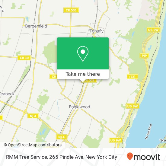 Mapa de RMM Tree Service, 265 Pindle Ave