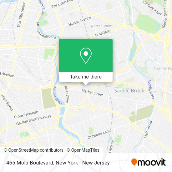 465 Mola Boulevard map