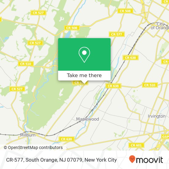 CR-577, South Orange, NJ 07079 map
