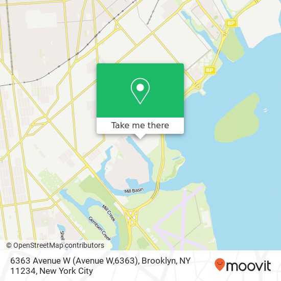 6363 Avenue W (Avenue W,6363), Brooklyn, NY 11234 map