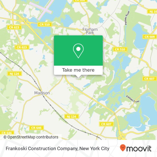 Frankoski Construction Company map