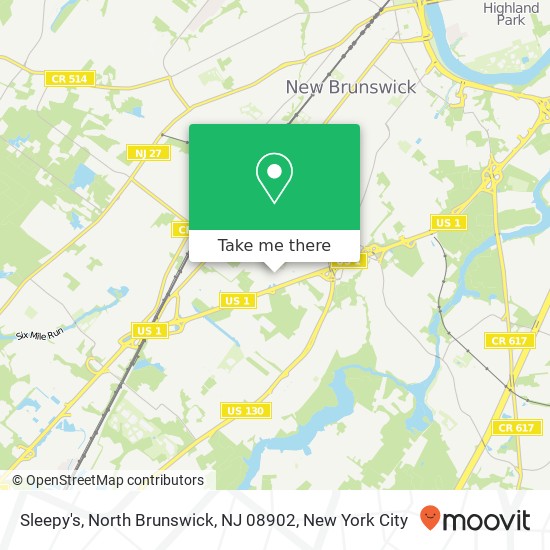 Sleepy's, North Brunswick, NJ 08902 map
