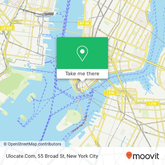 Mapa de Ulocate.Com, 55 Broad St
