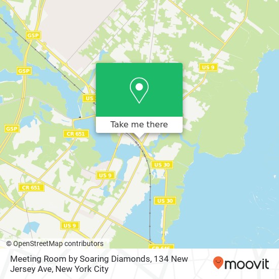 Meeting Room by Soaring Diamonds, 134 New Jersey Ave map