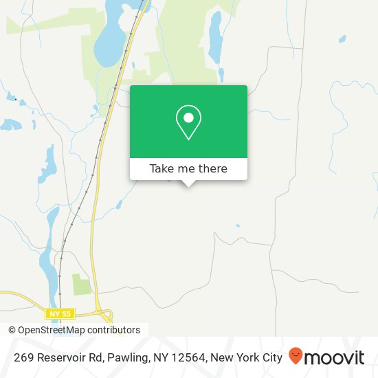 269 Reservoir Rd, Pawling, NY 12564 map