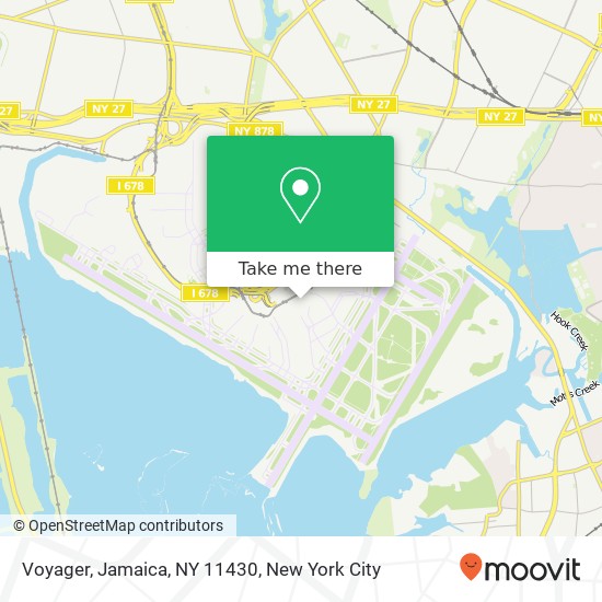 Mapa de Voyager, Jamaica, NY 11430