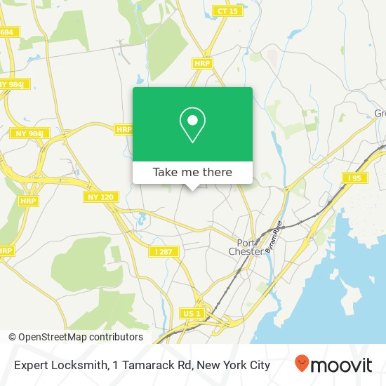 Expert Locksmith, 1 Tamarack Rd map