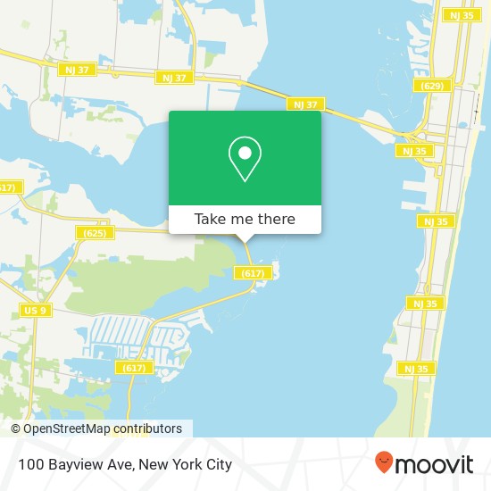 100 Bayview Ave, Bayville, NJ 08721 map