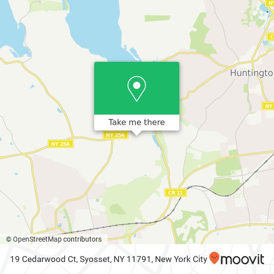 19 Cedarwood Ct, Syosset, NY 11791 map