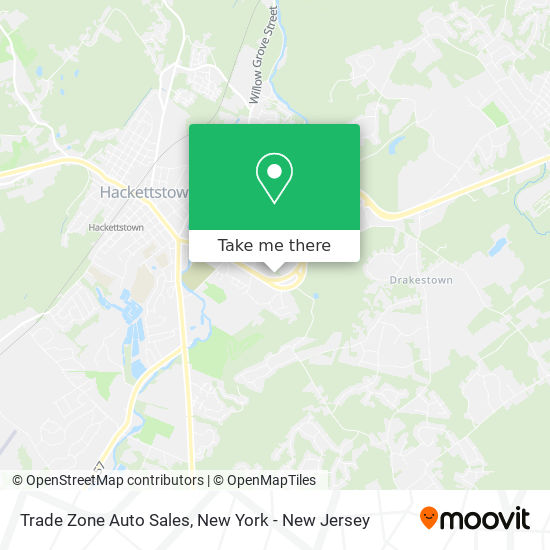 Trade Zone Auto Sales map