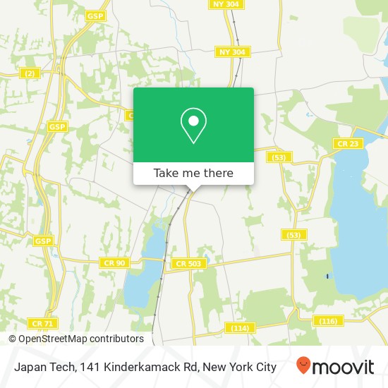Japan Tech, 141 Kinderkamack Rd map