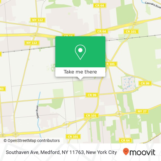 Southaven Ave, Medford, NY 11763 map