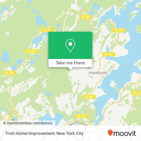 Mapa de Trish Home Improvement