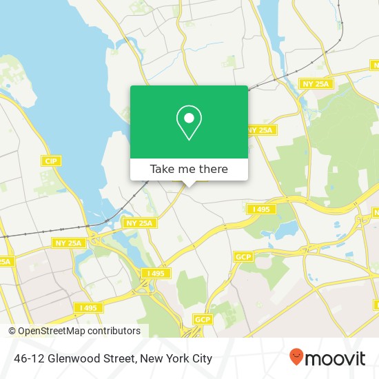 Mapa de 46-12 Glenwood Street