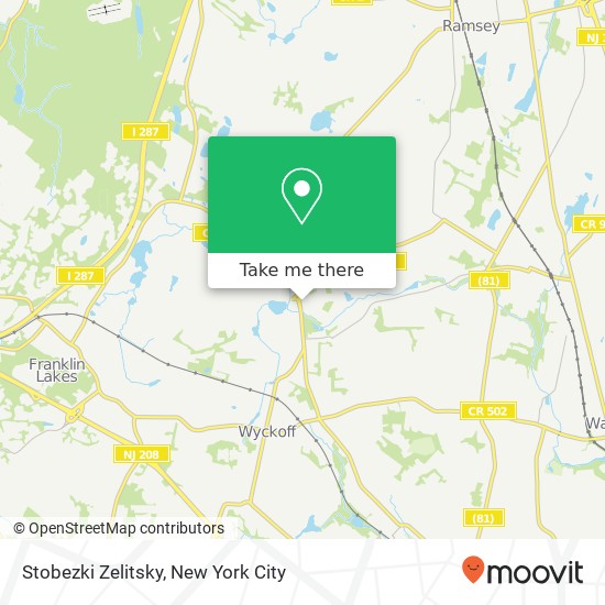 Mapa de Stobezki Zelitsky, 860 Wyckoff Ave