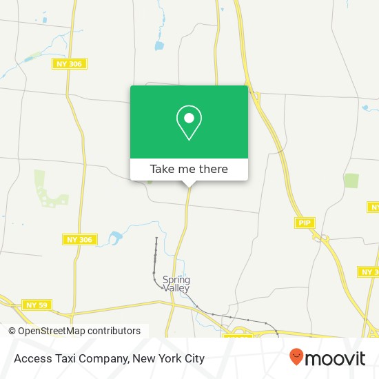 Access Taxi Company map