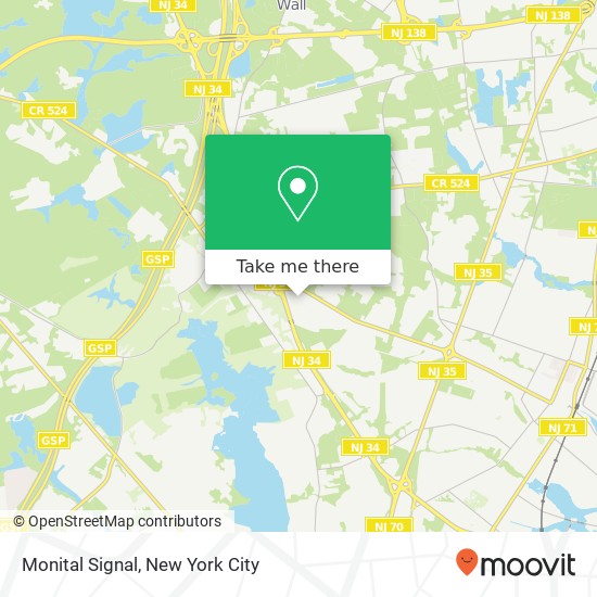 Mapa de Monital Signal