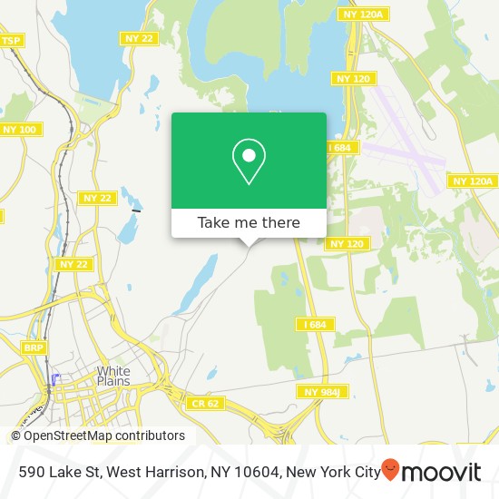 590 Lake St, West Harrison, NY 10604 map