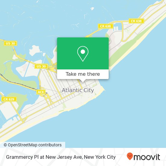 Grammercy Pl at New Jersey Ave map