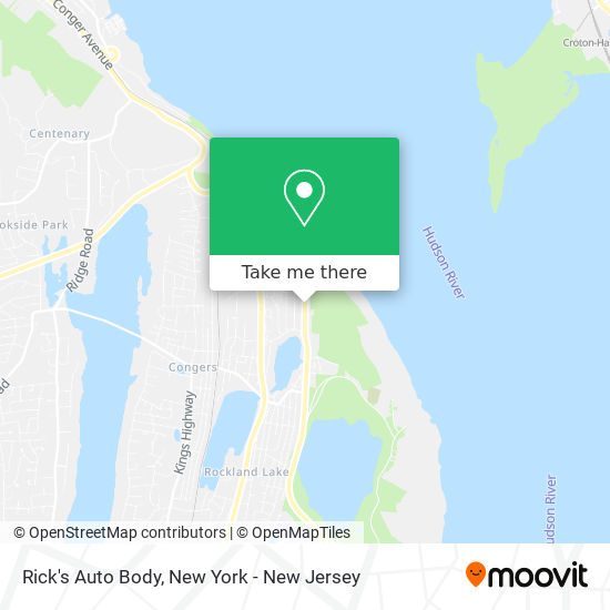 Mapa de Rick's Auto Body