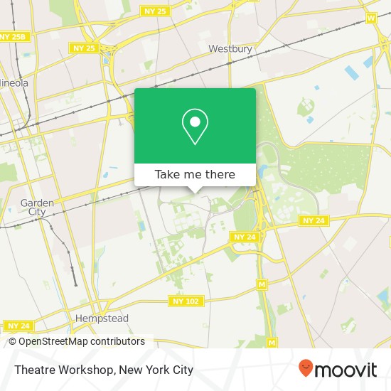 Theatre Workshop map