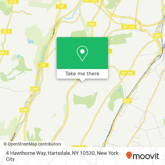 4 Hawthorne Way, Hartsdale, NY 10530 map