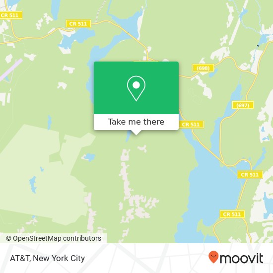 Mapa de AT&T, 610 Stonetown Rd