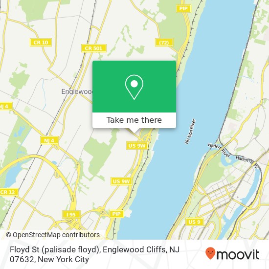 Mapa de Floyd St (palisade floyd), Englewood Cliffs, NJ 07632